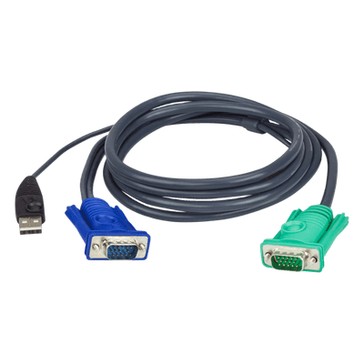 Cable KVM / USB con SPHD / 3 en 1 / 3 m (9.8 ft) 2L-5203U ATEN