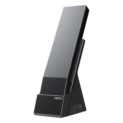 Teléfono IP Inalámbrico / Wi-Fi 6 Doble Banda / 6 Teclas DSS Programables / Material Antibacterial ISO 22196 / Batería 1900 mAh / Audio HD H603W-B FANVIL