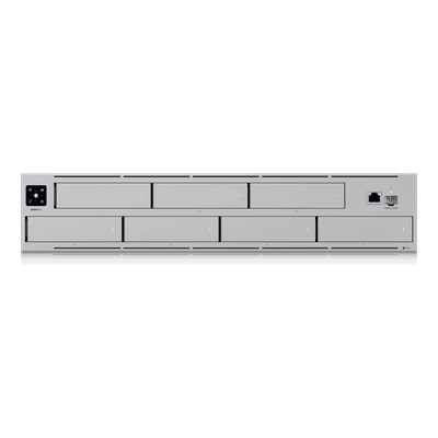 Servidor NAS Rack 2U / 7 Bahías 2.5/3.5" SATA / 10GbE SFP+ / 1GbE RJ45 / RAID 5/6/10 / Pantalla Táctil 1.3"