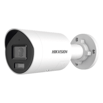 Bala IP / 8 Megapixel / Lente 2.8 mm / 40 m IR + Luz Blanca / 131 ft / Audio 2 Vías / IP67 NEMA 4X / WDR 130 dB / ColorVu 3.0 / AcuSense 3.0
