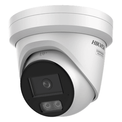 Turret IP / 8 Megapixel / Lente 2.8 mm / 30 m IR + Luz Blanca / 98 ft / IP67 NEMA 4X / WDR 130 dB / AcuSense 3.0 / AcuSeek / Metal