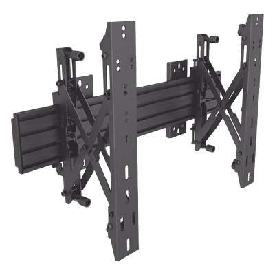 Soporte de Pared para Videowall / Push-in Pop-out / VESA 100x100 a 600x400 mm / Pantallas 37 a 75 pulgadas / Carga 30 kg (66 lbs) EMLCW1UP40068 EPCOM INDUSTRIAL