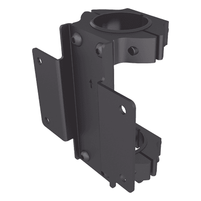 Clamp para un solo poste / Diseño compacto / Tornillería incluida / Montaje videowall SDJH117 EPCOM INDUSTRIAL