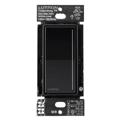 Atenuador auxiliar RF / Panel táctil / 120 V / Multi-ubicación 3-4 vías y escalera / RadioRA 3 Sunnata RRSTRDBL LUTRON RADIORA 3