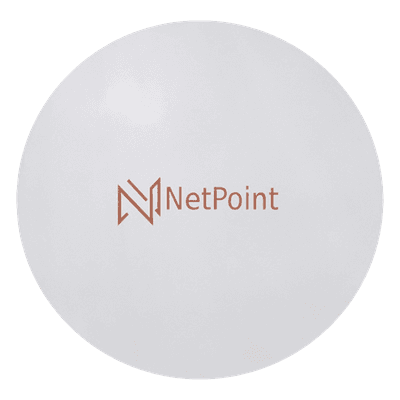 Antena Direccional / 6 ft (1.83 m) / 5.9-7.2 GHz / Ganancia 37 dBi / Polarización Dual Slant 45° y 90° / Radomo y Jumpers Incluidos NP66 NetPoint