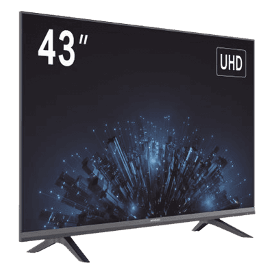 Monitor LED 4K / 43" / Uso 24-7 / HDMI x3 / Contraste 4000:1 / VESA 200x200 / Bocinas 10W