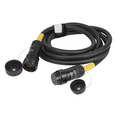 Manguera de AC tipo Socapex / Conectores macho y hembra / 5 m (16.4 ft) / Audio profesional y escenarios EP-SOC-5M EPCOM PROAUDIO