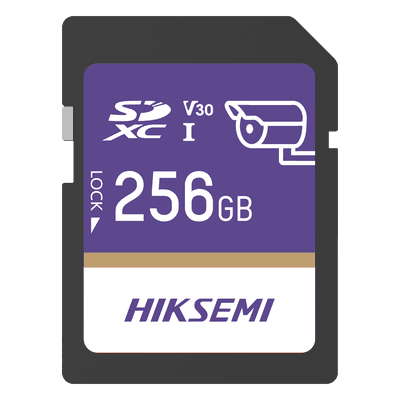 Tarjeta SD / 256 GB / 100 MB/s Lectura / 90 MB/s Escritura / Clase 10 U3 V30 / 3D TLC NAND / Videovigilancia 24/7