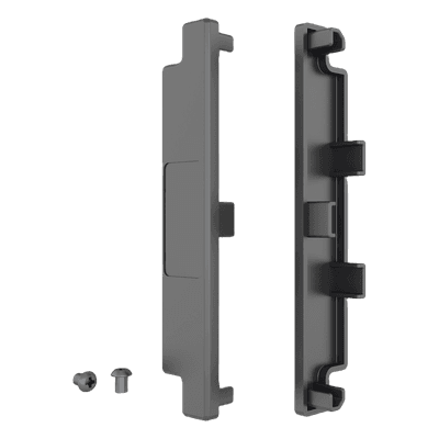 Tapa de cierre para riel / Diseño modular / Material ABS resistente a impactos / Acabado antirreflejo / Cierre seguro y duradero SDJH148 EPCOM INDUSTRIAL