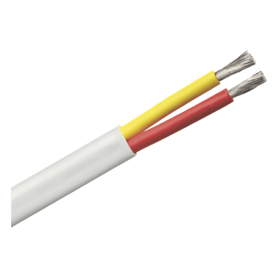 Cable plano marino / Calibre 8 / 2 conductores / 500 pies (152.4 m) / Cobre estañado / UL 1426 B7W82T-20-500 COBRA WIRE & CABLE