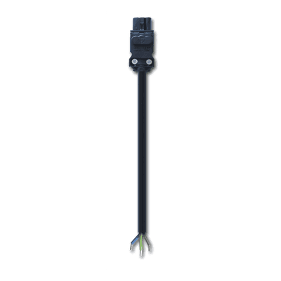 Cable de Alimentación LED / Conector Plug & Play / 1 m (3.3 ft) / 10A / UL / Flexible para Canaletas