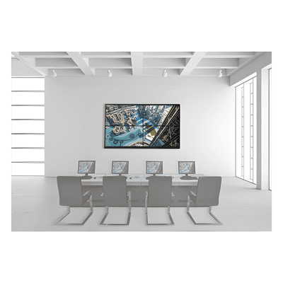 Kit Videowall 2X2 / Incluye 4 Pantallas de 55" / Decoder / Base de Pared / Accesorios de Instalación DS-VW2X2UL55/WM HIKVISION