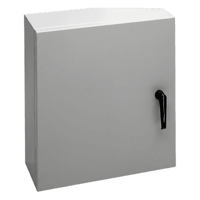 Gabinete Para Exterior OSP ComLine, Protección NEMA 4/12/4X/3/3R; IP66, 600 mm de Ancho, 200 mm de Profundidad, De Aluminio, Color Gris Claro ECL606020 HOFFMAN
