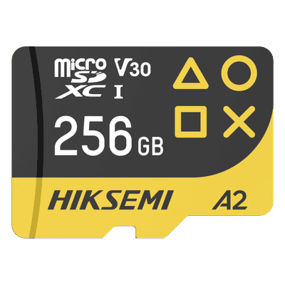 Memoria microSDXC / 256 GB / Lectura 200 MB/s / Escritura 150 MB/s / V30 U3 A2 / Gaming / Compatible Switch Steam Deck ROG Ally HS-TF-G3/256G HIKSEMI by HIKVISION