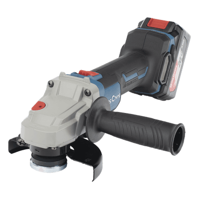 Amoladora Angular Inalámbrica / 20 Vcc / Disco 4-1/2 in / 8,500 RPM / 2 Baterías 4.0Ah / Estuche DCS-M0311-5EM DONGCHENG