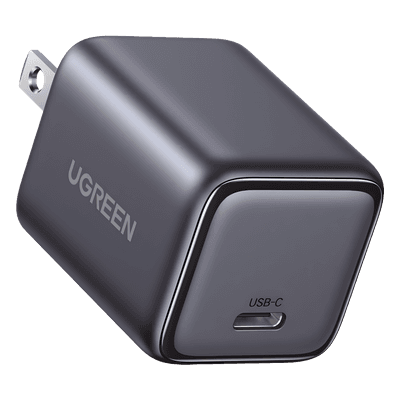 Cargador de Pared / 30W / 1 Puerto USB-C / PD3.0 / QC3.0 / PPS / GaN II / Compacto 55530 UGREEN
