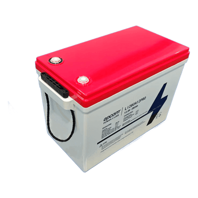 Batería de Litio de Ciclo Profundo / 12.8 Vcc 280 Ah (3.58 kWh) / LiFePO4 / 6000 Ciclos / Descarga 140 A / Carga Rápida 100 A / BMS con Corte a 11.2 V