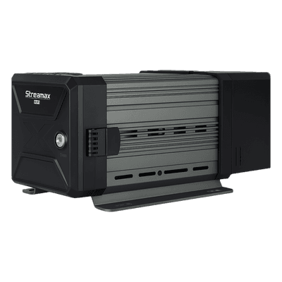 DVR Móvil / 16 Canales Totales / 8 AHD + 8 IP / H.265 / 4G / Wi-Fi / GPS / HDD Interno XMRA8PRO STREAMAX