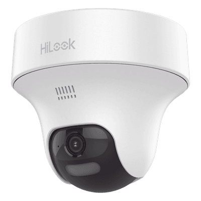 PT TURBOHD / 3K 5 Megapixel / Dual Light 25 m (82 ft) IR + 20 m (65.6 ft) Luz Blanca / Audio Bidireccional / Lente 3.6 mm / Uso Interior