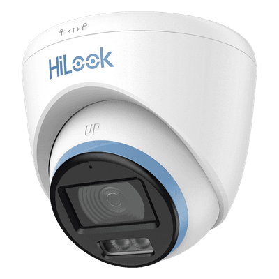 Cámara Turret TurboHD / 3K 5 Megapixel / Dual Light 40 m (131.2 ft) / Lente 3.6 mm / Micrófono Integrado / IP67 / TVI-AHD-CVI-CVBS