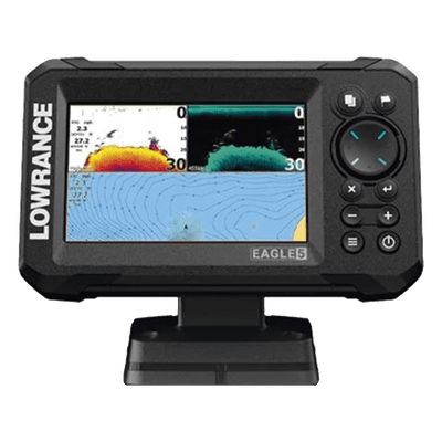 Ecosonda / Pantalla IPS 5 pulgadas / Transductor 50/200 kHz / CHIRP / DownScan 800 kHz / C-MAP Discover 000-16310-001 LOWRANCE
