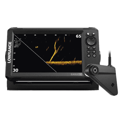 Ecosonda con Pantalla IPS / 9 Pulgadas / 4 Vistas de Sonar / DownScan Imaging / Sintonización Automática / Soporte SD 000-16130-001 LOWRANCE