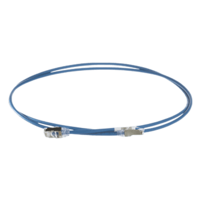 Patch Cord Cat6A / 28 AWG / S/FTP Blindado / 4 m (13.1 ft) / CM/LS0H / PoE Tipo 3 y 4