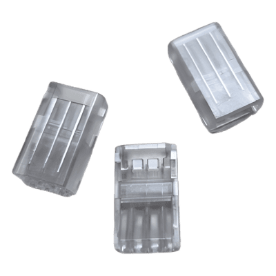 Conector Wire-to-Tape / 3 Pines / Tira LED Tunable White / Paquete de 10 / Sin Soldadura / RadioRA 3 y HomeWorks QSX