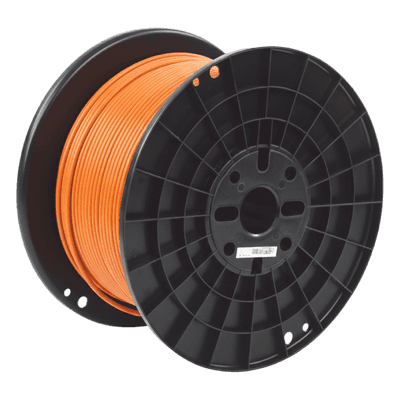 Cable UTP Cat6A / 23 AWG / CMR Riser / 305 m (1000 ft) / LSZH-FEP-PVC / Naranja PUR6AHD04OR-G PANDUIT
