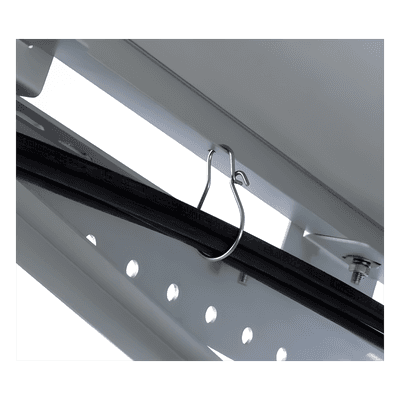 Gancho para cable solar / Nylon 6.6 resistente a intemperie / Capacidad 1.81 pulgadas (46mm) / 50 lbs tracción / Paquete 100 pz WH10SS-C PANDUIT