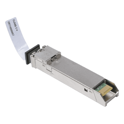 Módulo XG-PON / Clase C+ / SFP+ / TX 10 Gbit/s / RX 2.488 Gbit/s / SC/PC Simplex / 20 km (65,600 ft)