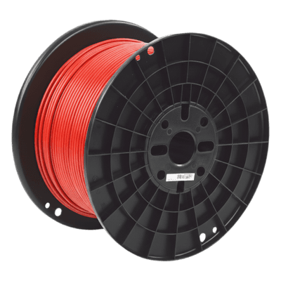 Bobina de Cable UTP / Cat6A / 23 AWG / CMR Riser / 305 m (1000 pies) / Rojo PUR6AHD04RD-G PANDUIT
