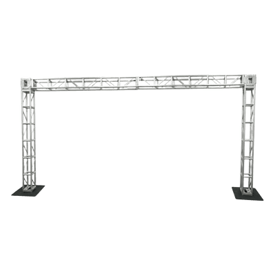 Truss de aluminio / 2.44 x 4.88 m (8 x 16 ft) / 40 x 40 cm / Carga pesada / DIN 1999-1-1 SH-TRUSS-2.44X4.88 SHINESTAGE
