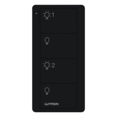 Control Pico / 4 botones / RF Clear Connect / batería CR2032 (10 años) / alcance 9 m a través de muros / Caseta, RA2 Select, RadioRA 2/3, HomeWorks QS/QSX PJ24BTMNL21 LUTRON ELECTRONICS