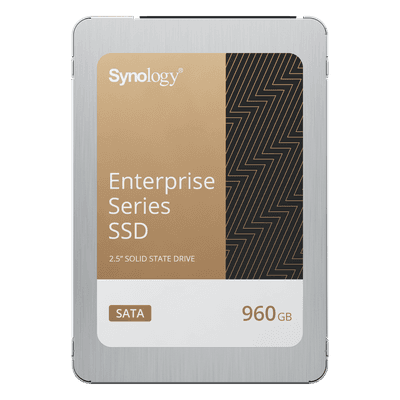 SSD SATA 2.5" / Enterprise / 960 GB / 50K IOPS Escritura / SATA 6 Gb/s / Análisis de Vida Útil SAT5221-960G SYNOLOGY