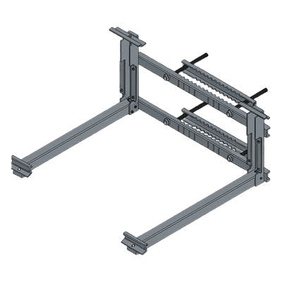 Montaje para Panel Solar / Poste o Torre / Módulos 1300-1500 mm / Soporte con Batería / Acabado Galvanizado / 15 kg EPI-MB225-V1 EPCOM INDUSTRIAL