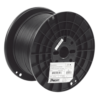 Cable UTP Cat6A / 23 AWG / CMR Riser / 305 m (1000 pies) / 650 MHz / 10GBASE-T / Diámetro 6.2 mm PUR6AHD04BL-G PANDUIT