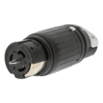 Conector Industrial de Bloqueo / 50A / 3-Fases Delta 250V CA / 3-Polos 4-Hilos / Hembra / Nylon Industrial HUB-CS83-64C HUBBELL