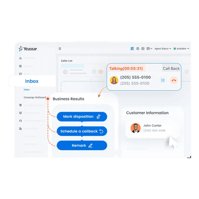 Licencia Marcador Predictivo / Modos Automáticos 3 en 1 / Integración CRM / Informes en Tiempo Real / Eficiencia hasta 80% YEA-SE-OCC YEASTAR