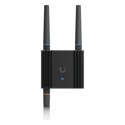Router Celular LTE / Wi-Fi 4 / 2 Puertos FE / LTE Cat 4 150 Mbps / Dual Antena SMA / Alimentación USB-C o ATX DC UMR-ULTRA UBIQUITI