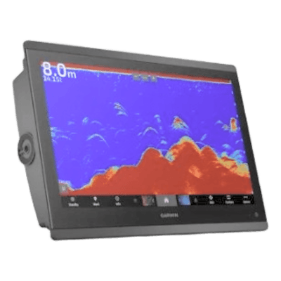 GPS Táctil Marino / 16" Full HD IPS / IPX7 / Sonda CHIRP 1kW / ClearVu & SideVu / NMEA 2000 / Wi-Fi / Bluetooth / ANT / 15.2" x 10.4" x 3" (38.5 x 26.3 x 7.6 cm) 10-02093-02 GARMIN