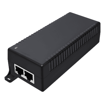 Inyector PoE / Hi-PoE 60W / 2.5 Gigabit / 2 Puertos 2.5GBASE-T / Plug and Play / Sobremesa o Pared WI-POE65-2.5G-60W WI-TEK