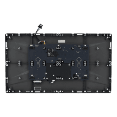 Gabinete LED Interior / 600 x 337.5 mm / Aluminio Ultraligero 3.4 kg / Mantenimiento Frontal / Ajuste XYZ / Sin Cables Visibles