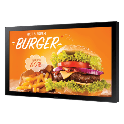 Pantalla LED Profesional para Exterior / 24" Full HD / Brillo 1500 nits / IP66 / Operación 24/7 / HDMI y LAN / VESA 1200x400 mm OH24B SAMSUNG ELECTRONICS