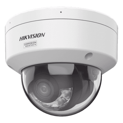 Domo IP / 4 Megapixel / Lente 2.8 mm / 30 m IR + Luz Blanca / IP67 NEMA 4X / WDR 130 dB / ColorVu 3.0 / AcuSense 3.0 / 98 pies Alcance