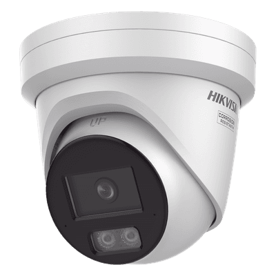 Turret IP 4 Megapixel / Lente 2.8 mm / 98 pies IR + Luz Blanca / Doble Micrófono / IP67 / WDR 130 dB / AcuSense 3.0 / NEMA 4X / AcuSeek DS-2CD2347G3-LI2UY HIKVISION