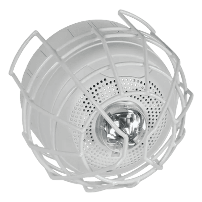 Protector de Rejilla Anti-Vandalismo / 8.55"x8.55"x6.23" (217x217x158 mm) / Alambre Acero Calibre 9 / Montaje Superficie Techo / Uso Interior STI-9714 STI