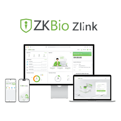 Plataforma IoT en la Nube / Control de Acceso y Asistencia / Infraestructura AWS / Multi-Sitio y Multi-Dispositivo ZKBIOZLINK ZKTECO