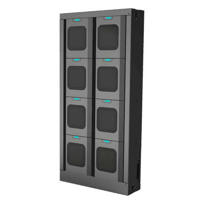 Expansión de Estación de Carga / 8 Puertos Mini-USB / 590 x 301 x 93 mm / 1.94 x 0.99 x 0.31 ft / Carga y Datos Simultáneos DS-MDS005-E/MINIUSB HIKVISION
