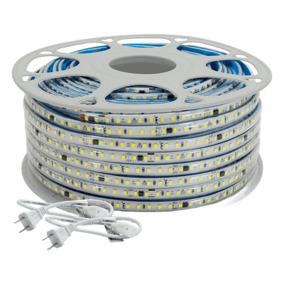 Manguera LED / 50 m (164 ft) / 127 V CA / 500 W / 6500 K Blanco / SMD / IP65 JUML-2835-07 JWJ